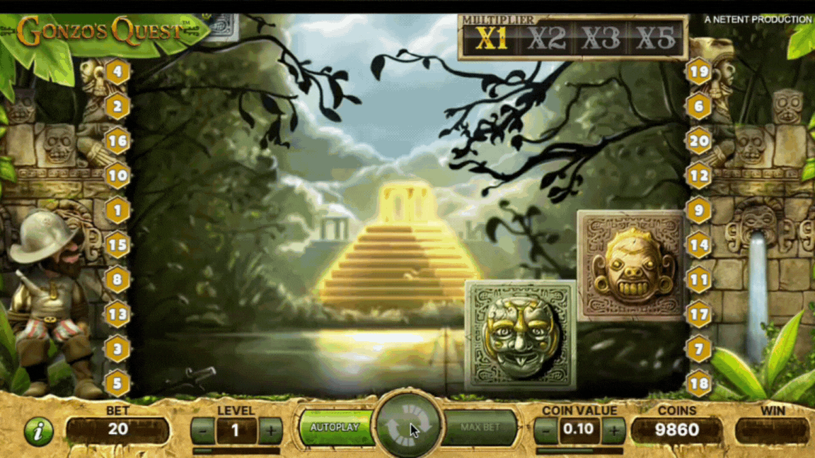 Gonzo's Quest Slot in Motion