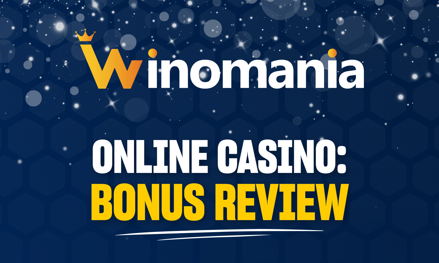 Winomania Casino Bonuses
