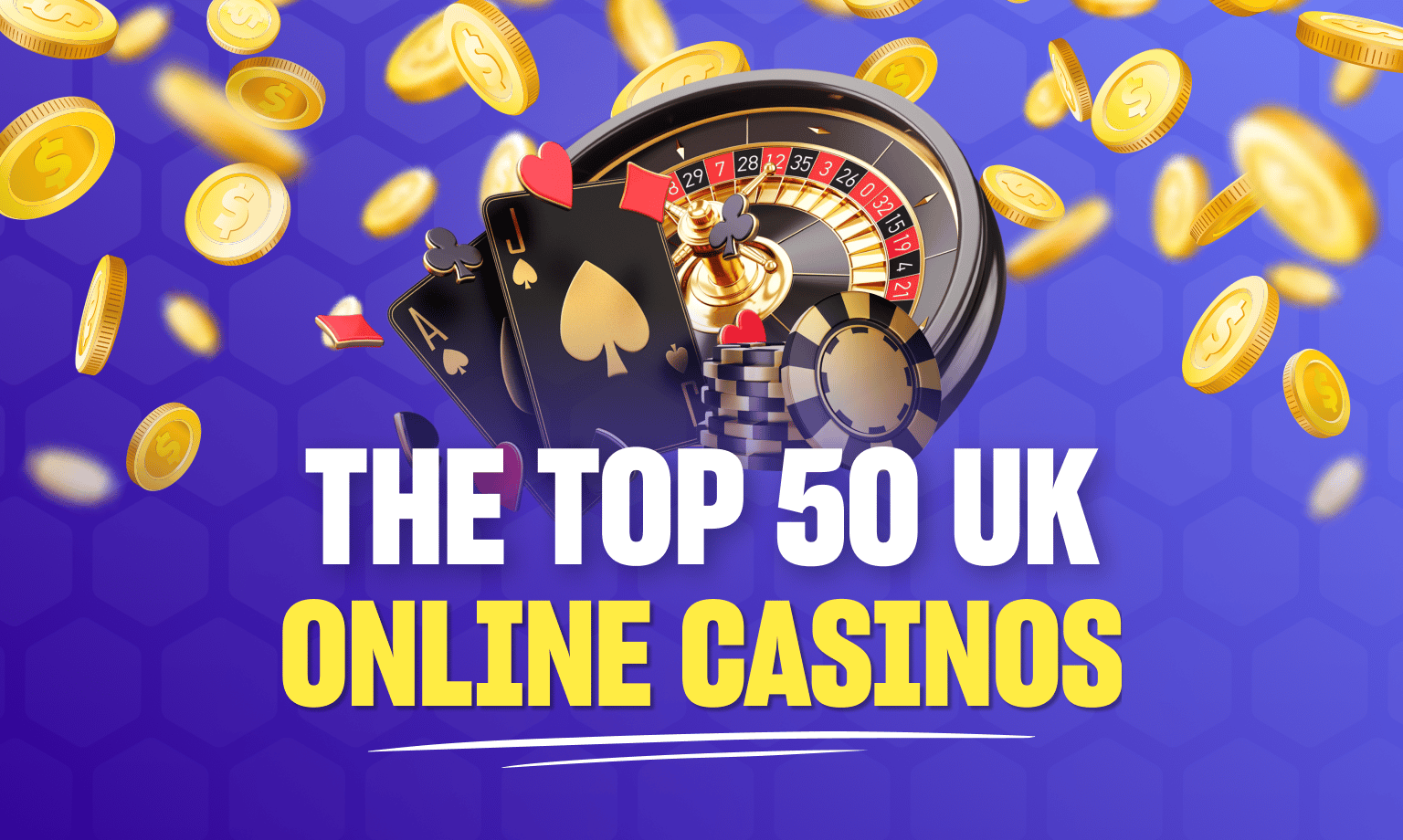best 50 online casinos UK