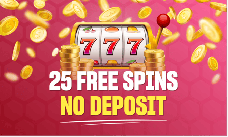 25 free spins on registration
