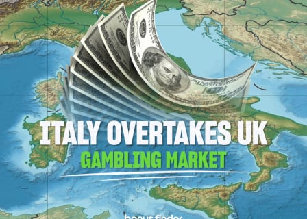 Italy overtakes the UK to become Europe's biggest gambling market