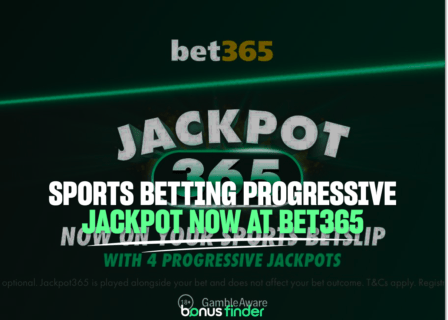 bet365 launches industry-first sports betting progressive jackpot