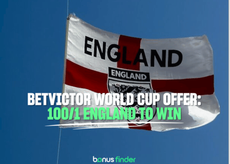 BetVictor launches striking 100/1 England World Cup offer