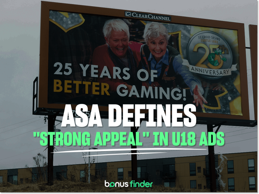 ASA defines “strong appeal” in under-18 gambling ad policies