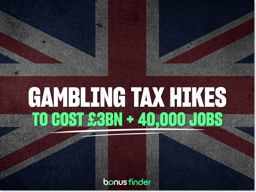 BGC warns gambling tax rise risks 40,000 jobs and £3bn