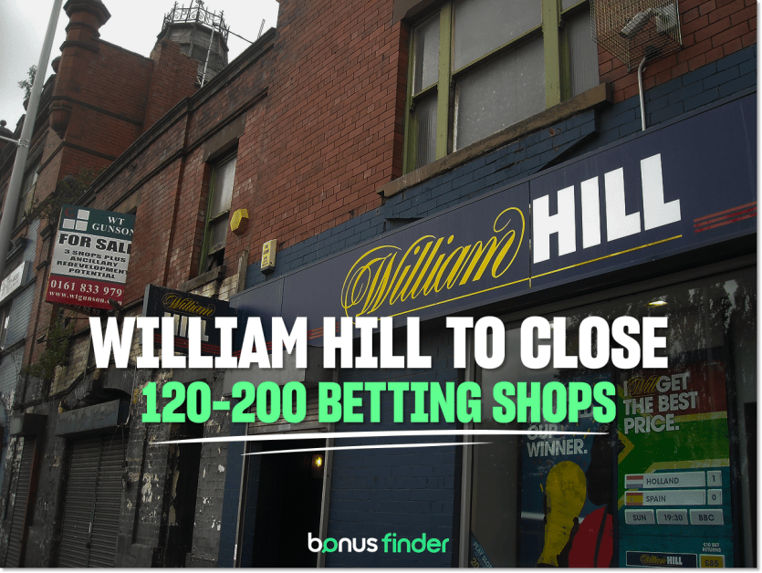 William Hill considers closure of 200 shops as tax fears grow