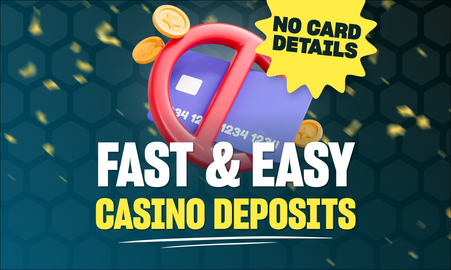Fast deposits with no card